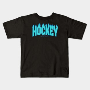 funny hockey Kids T-Shirt